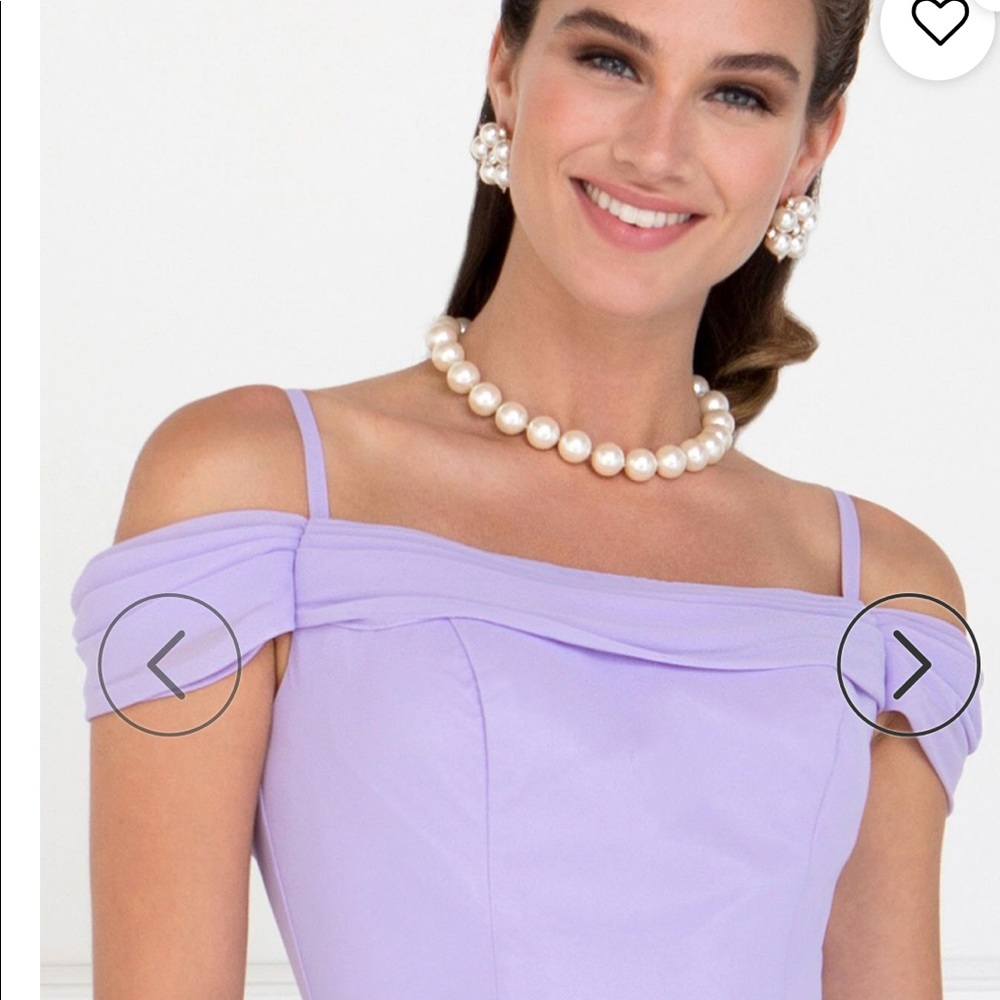 Lilac formal gown